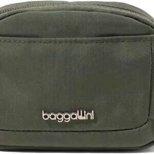 Thyme Women's Mini Nylon Zipper Cosmetic Bag for Travel and Organization